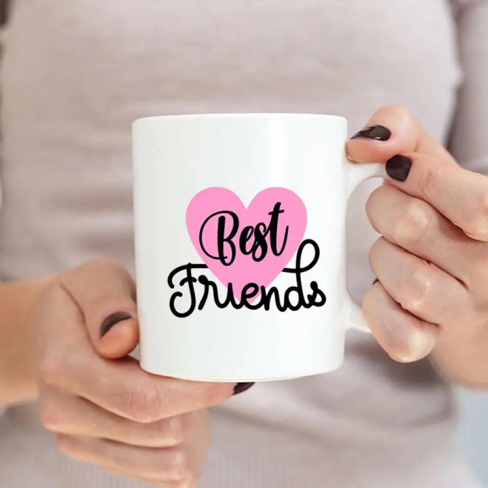 Best friends 2-3 barátnős egyedi bögre