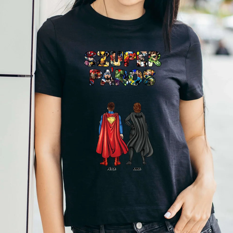 Szuper páros egyedi póló - férfi, női