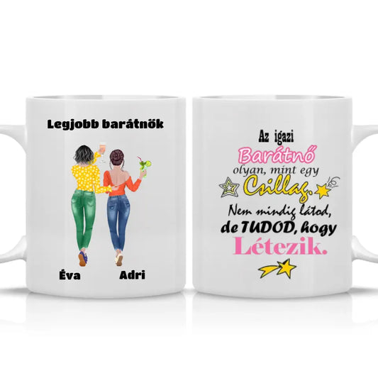 Party 2-3 barátnős egyedi bögre