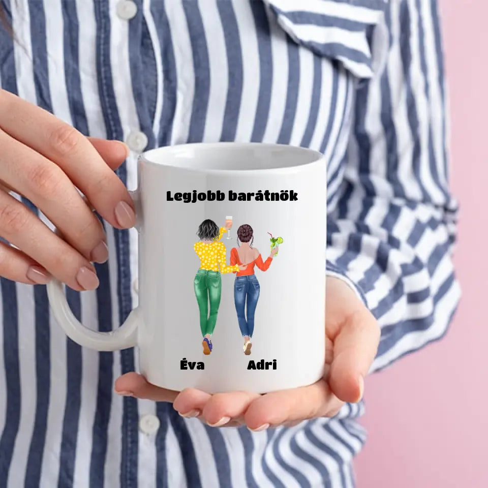 Party 2-3 barátnős egyedi bögre