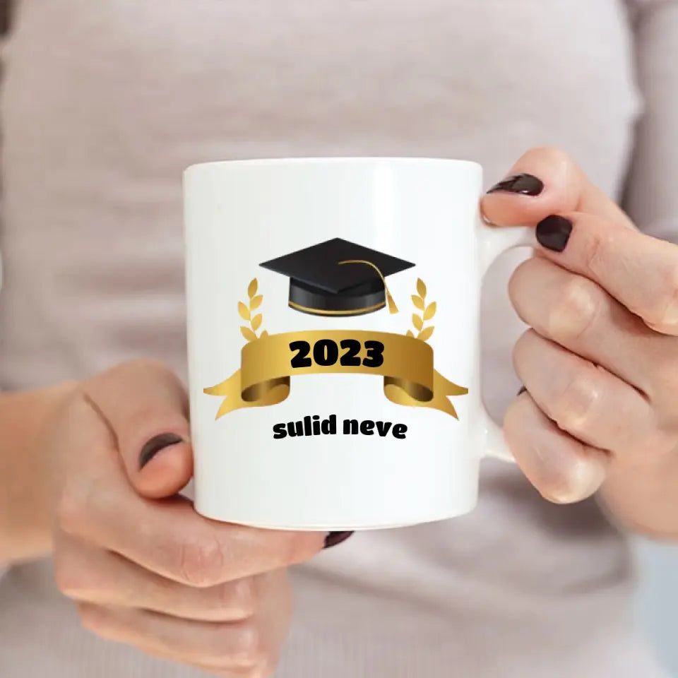 Végzős 2-3 barátnős egyedi bögre