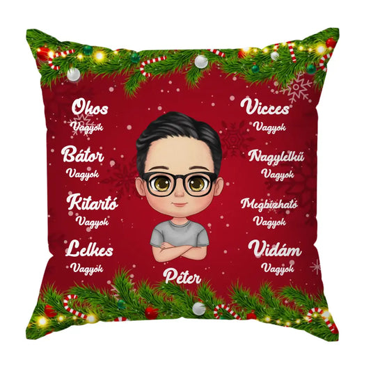 Szerkeszthető tulajdonságok párna - gyerek karakterekkel 2