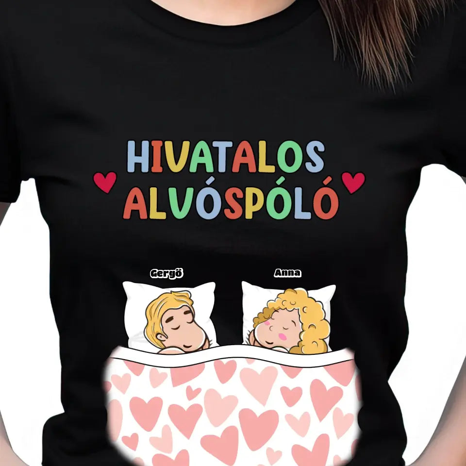 Hivatalos alvós páros póló - női, férfi póló