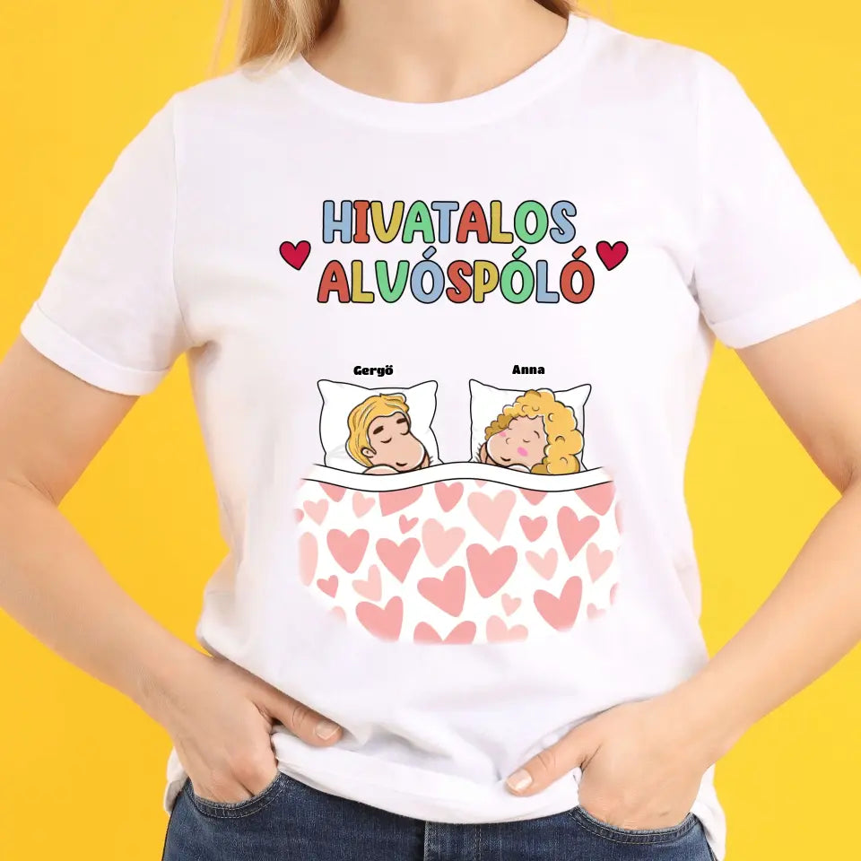 Hivatalos alvós páros póló - férfi, női póló