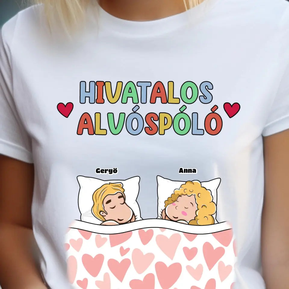 Hivatalos alvós páros póló - férfi, női póló