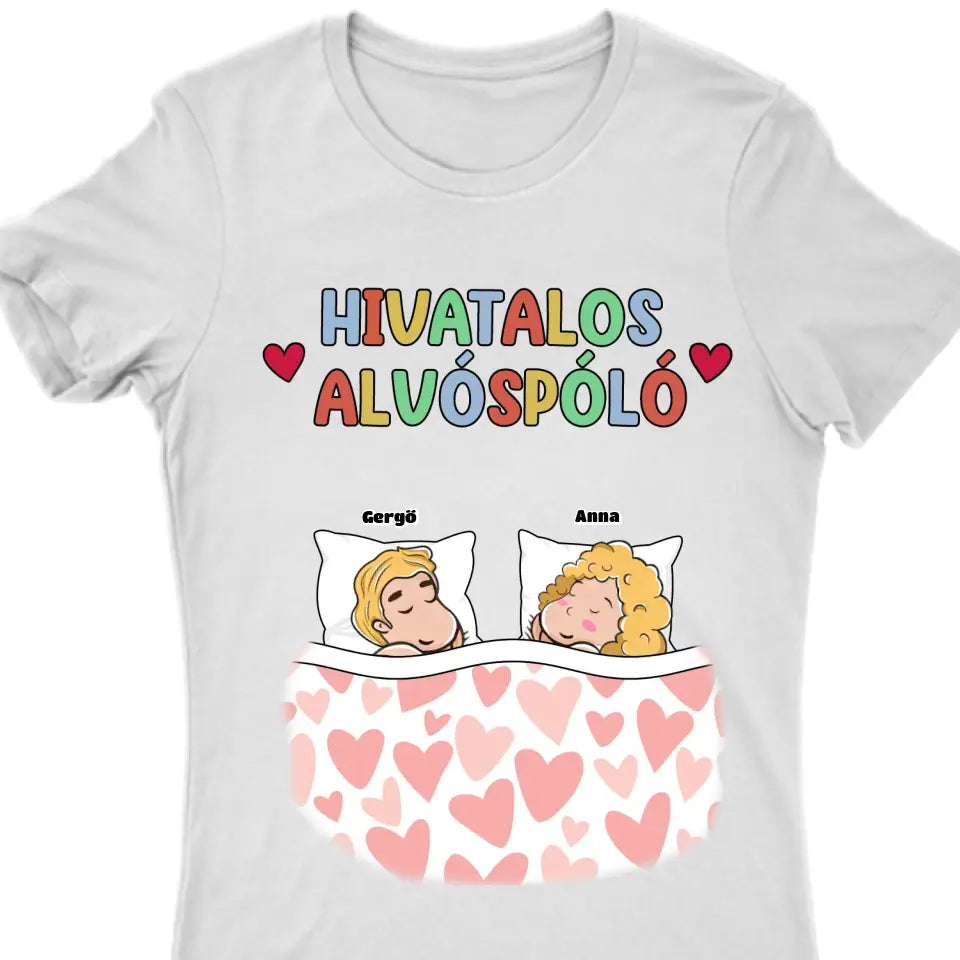 Hivatalos alvós páros póló - férfi, női póló