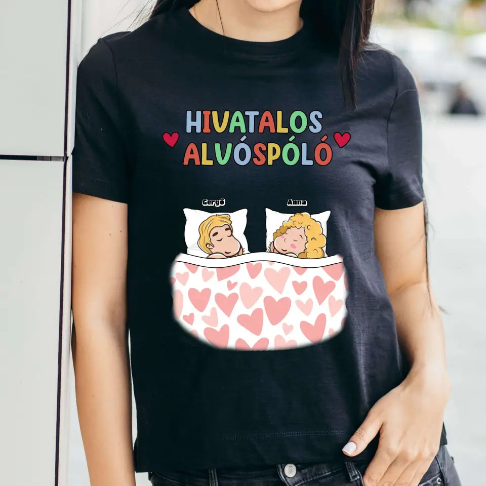 Hivatalos alvós páros póló - férfi, női póló