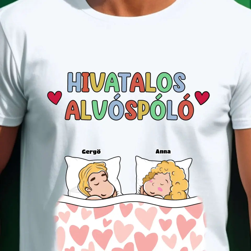 Hivatalos alvós páros póló - férfi, női póló