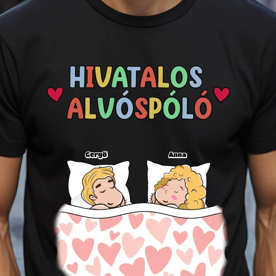 Hivatalos alvós páros póló - férfi, női póló
