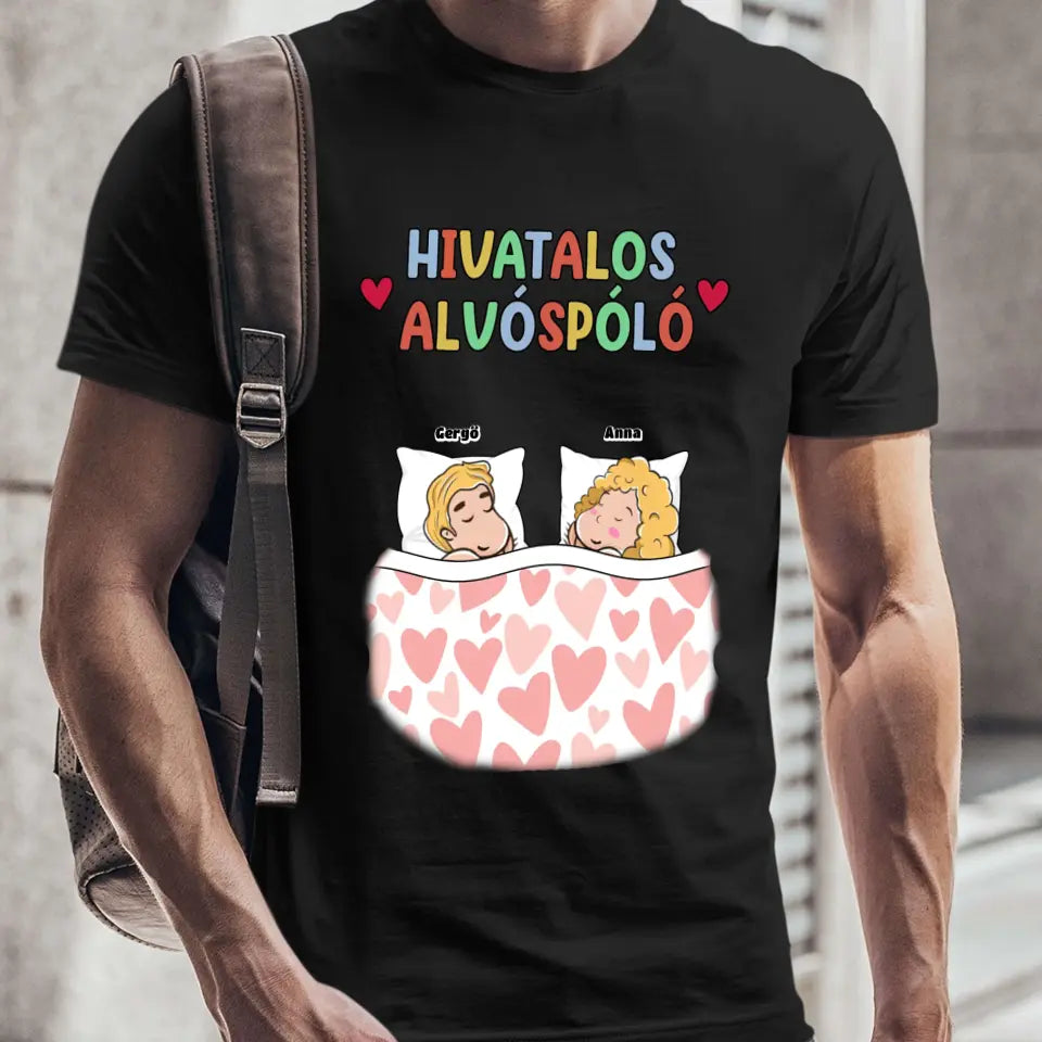 Hivatalos alvós páros póló - férfi, női póló