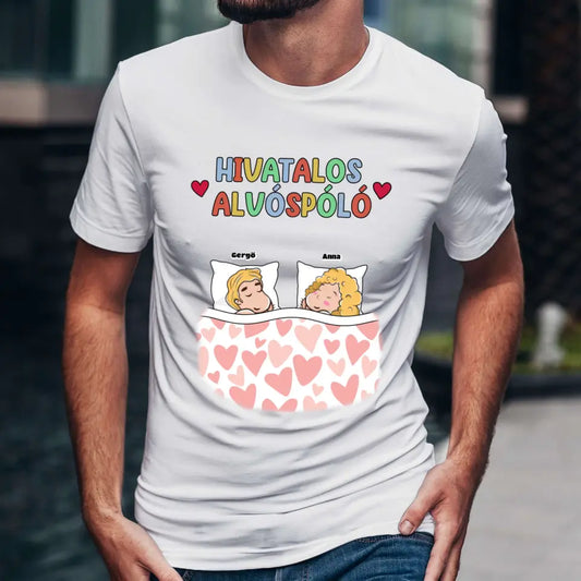 Hivatalos alvós páros póló - férfi, női póló