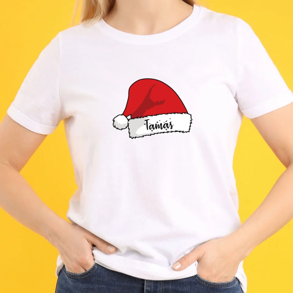 Neves karácsonyi sapka póló az egész családnak - gyerek
