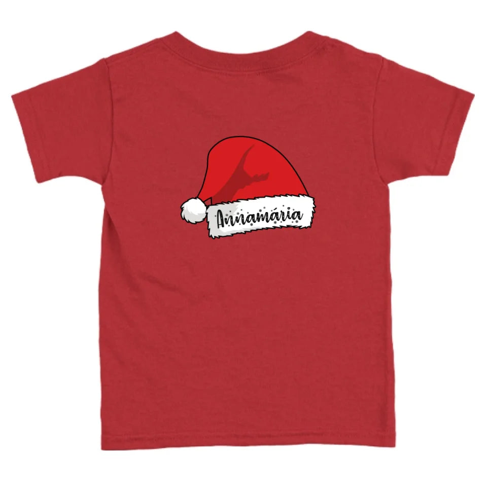 Neves karácsonyi sapka póló az egész családnak - gyerek