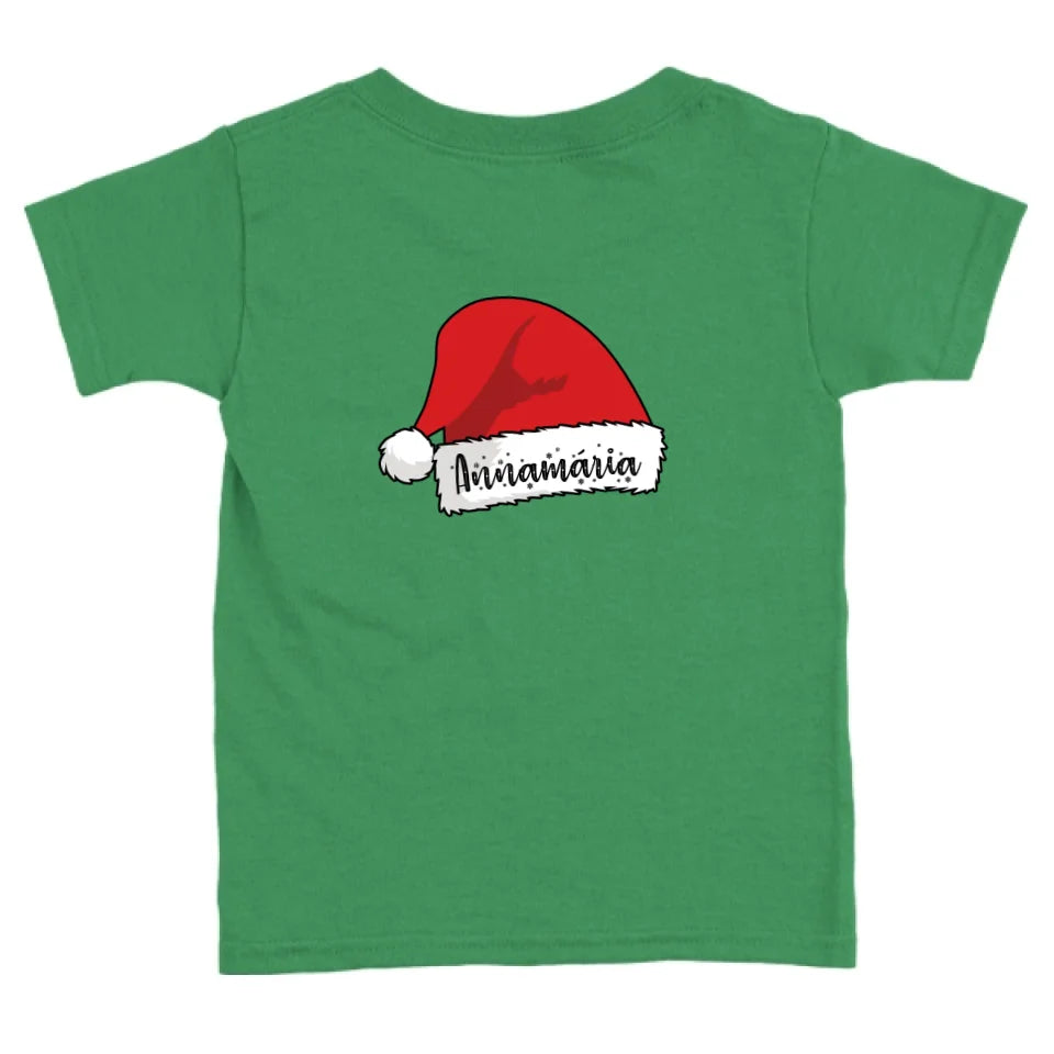 Neves karácsonyi sapka póló az egész családnak - gyerek