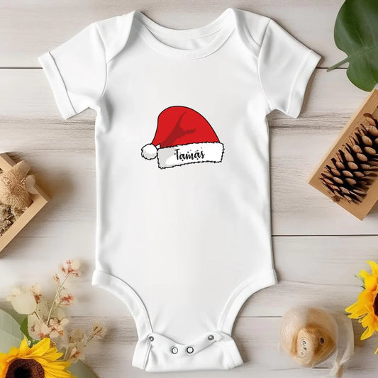 Neves karácsonyi sapka póló az egész családnak - baby