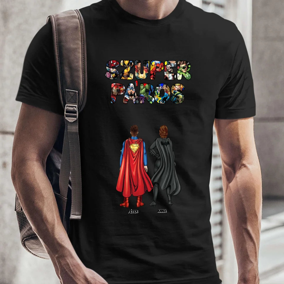 Szuper páros egyedi póló - férfi, női