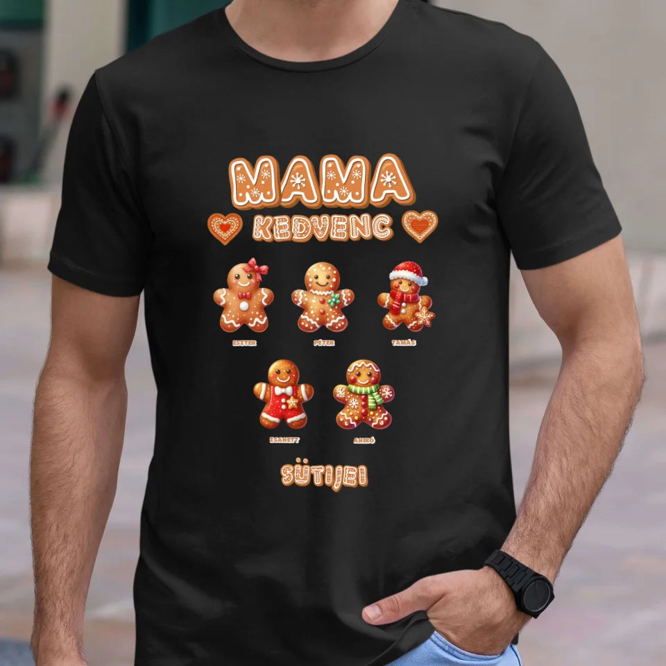 Mama kedvenc sütijei akár 10 karakterrel - női póló