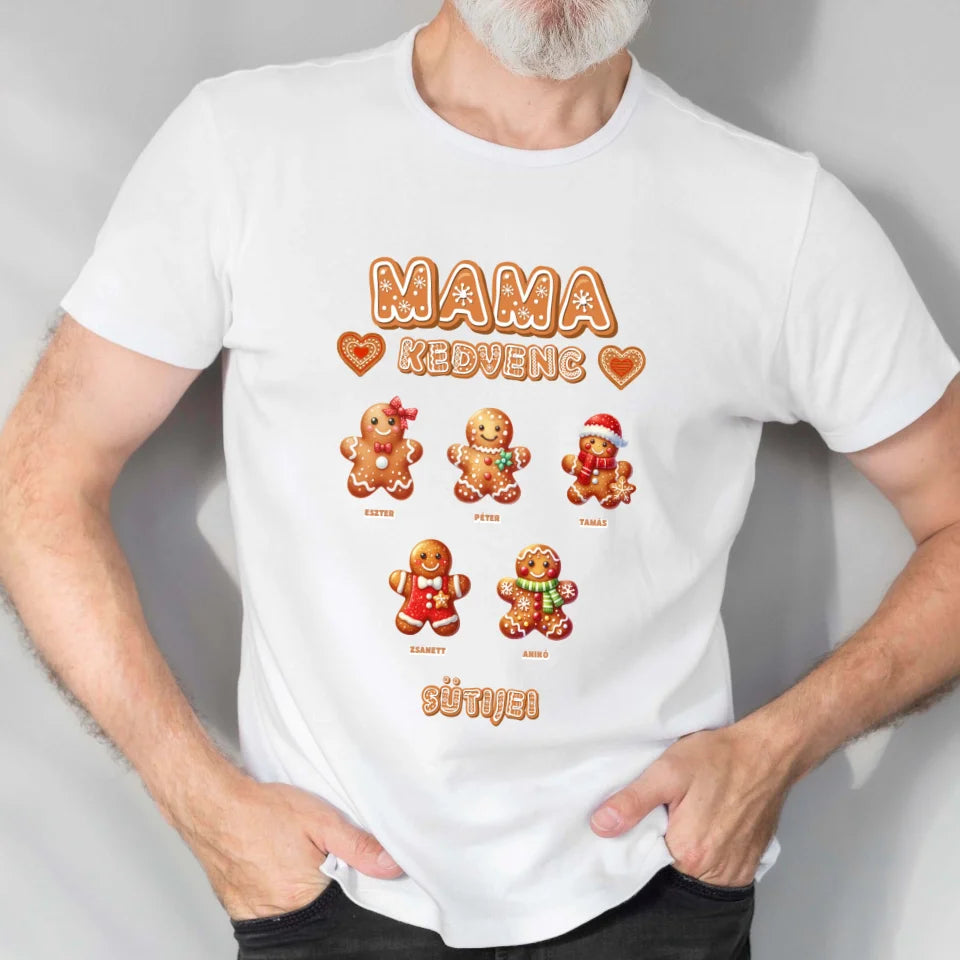 Mama kedvenc sütijei akár 10 karakterrel - női póló