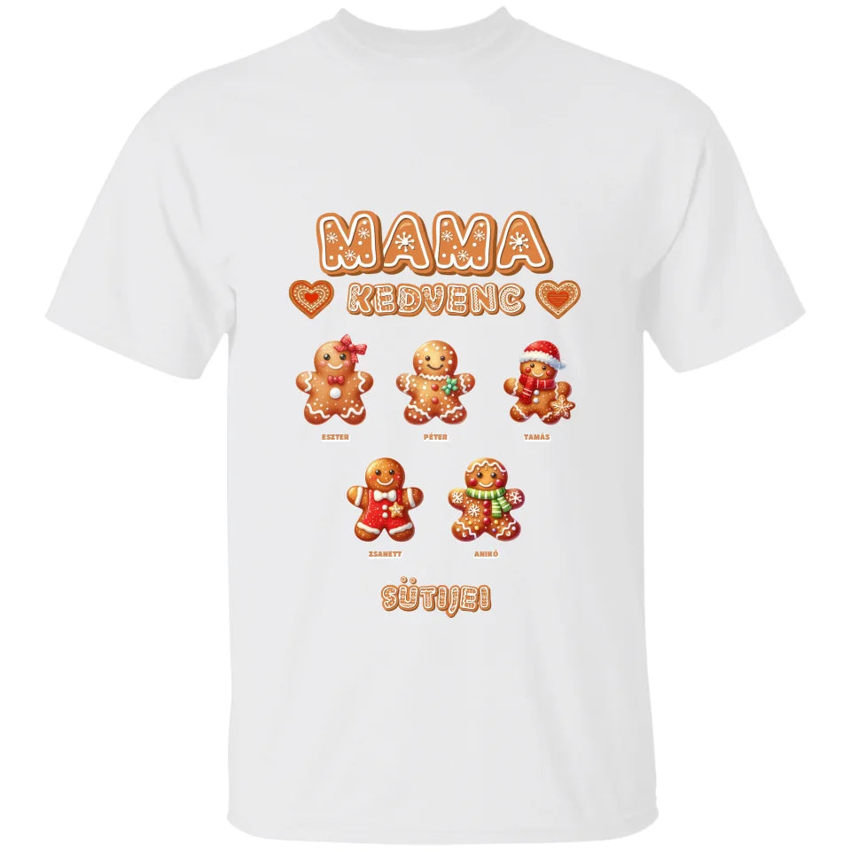 Mama kedvenc sütijei akár 10 karakterrel - női póló