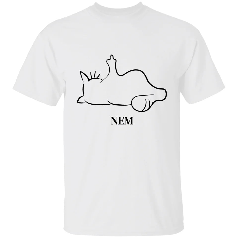 NEM - macskás női, férfi póló