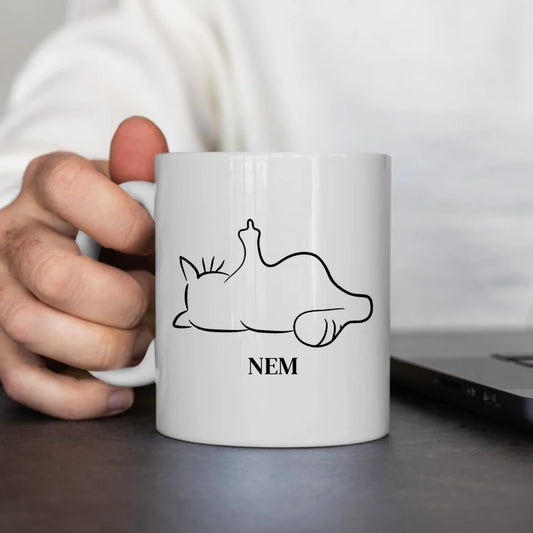 NEM - macskás bögre