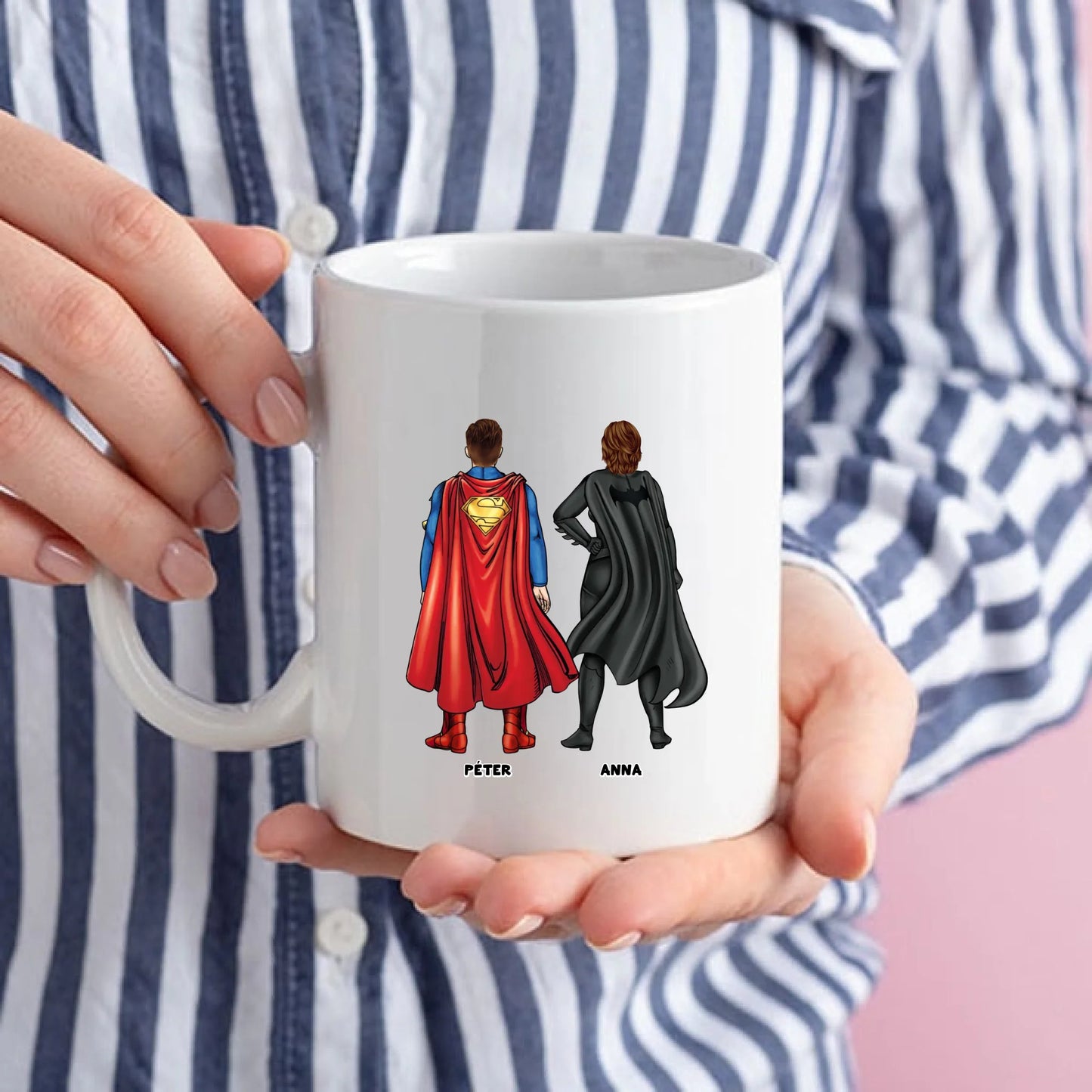 Egyedi Szuper páros bögre