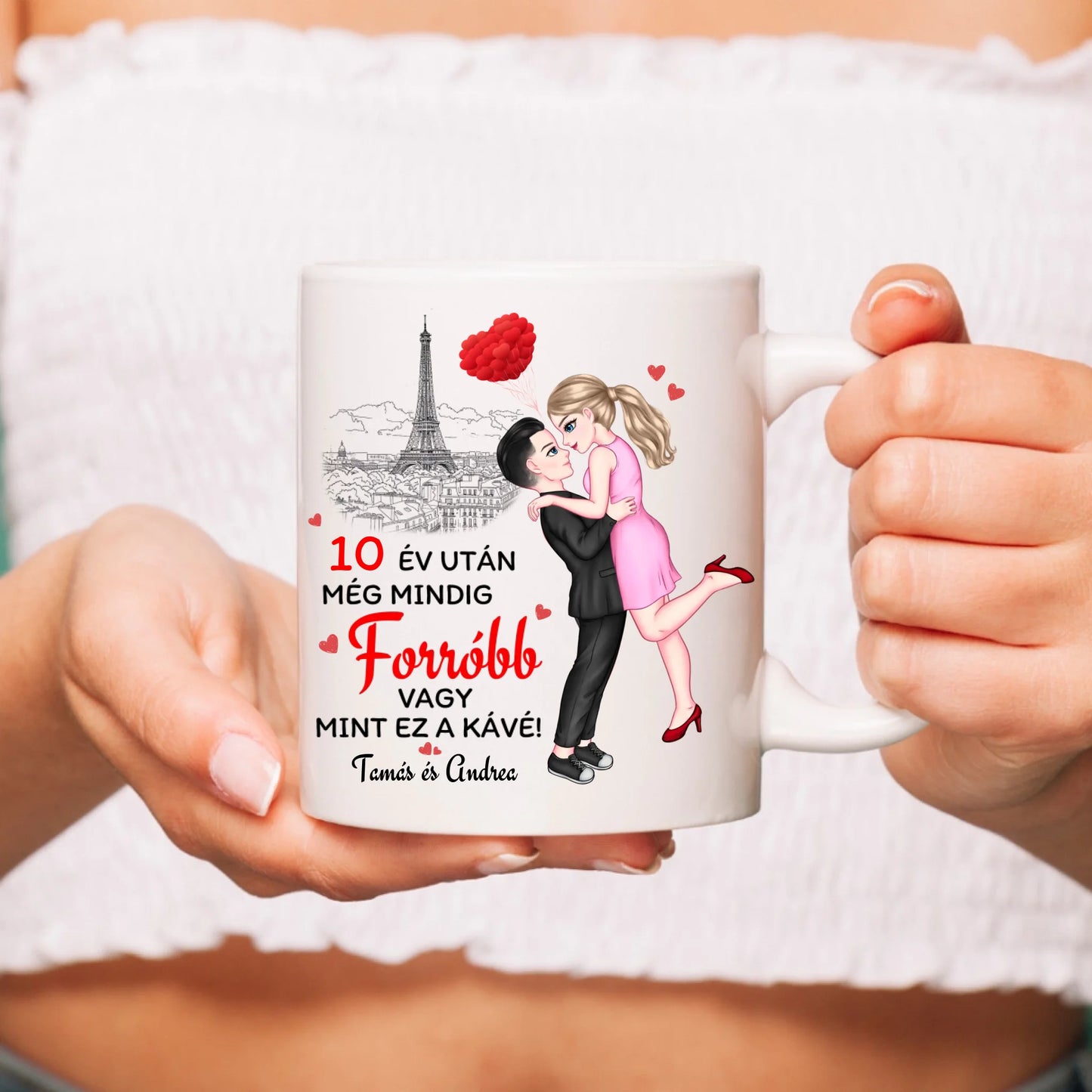 Egyedi még mindig forróbb vagy mint a kávé - bögre