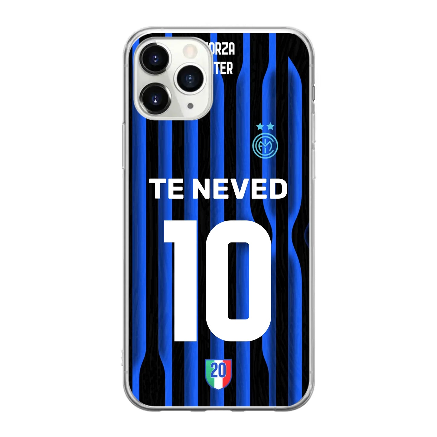 Inter 2025-26 egyedi neves telefontok