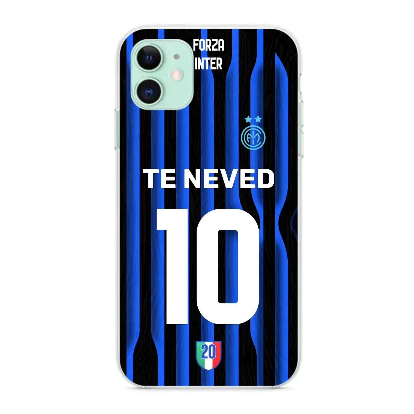 Inter 2025-26 egyedi neves telefontok