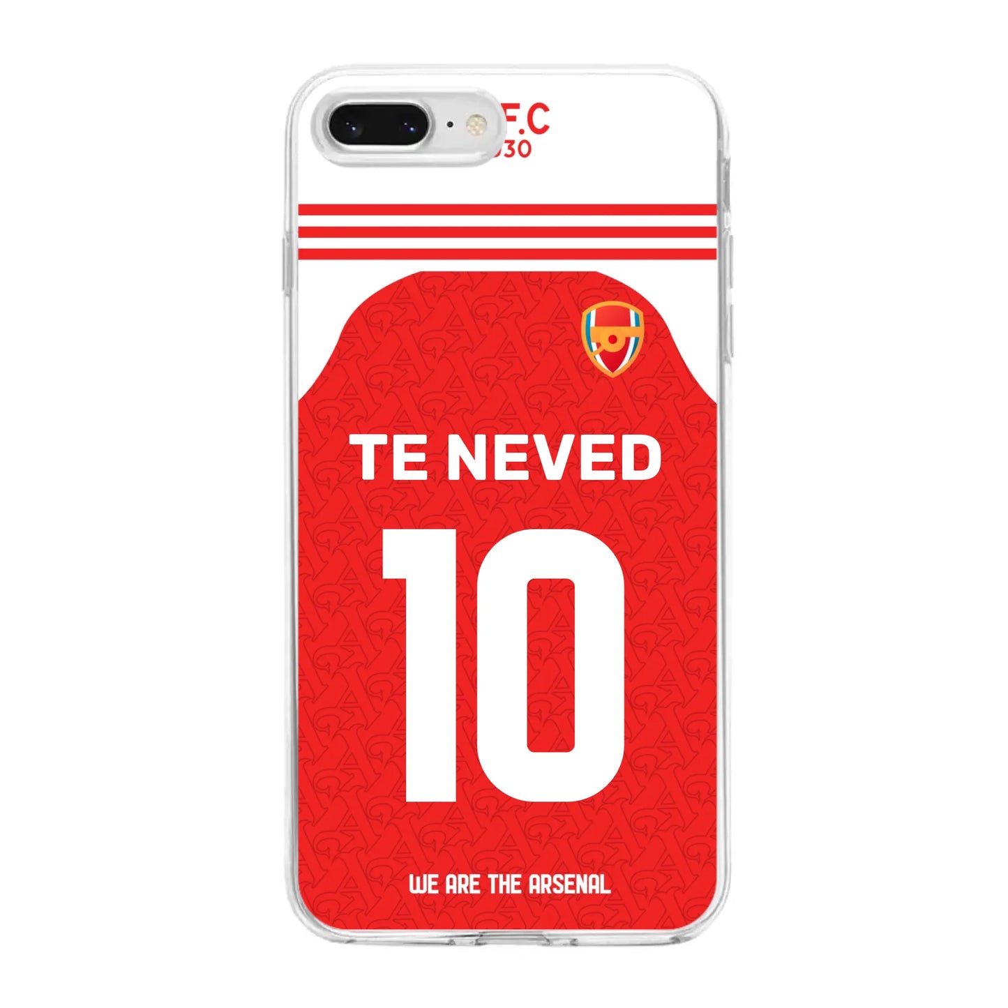 Arsenal 2025-26 egyedi neves telefontok