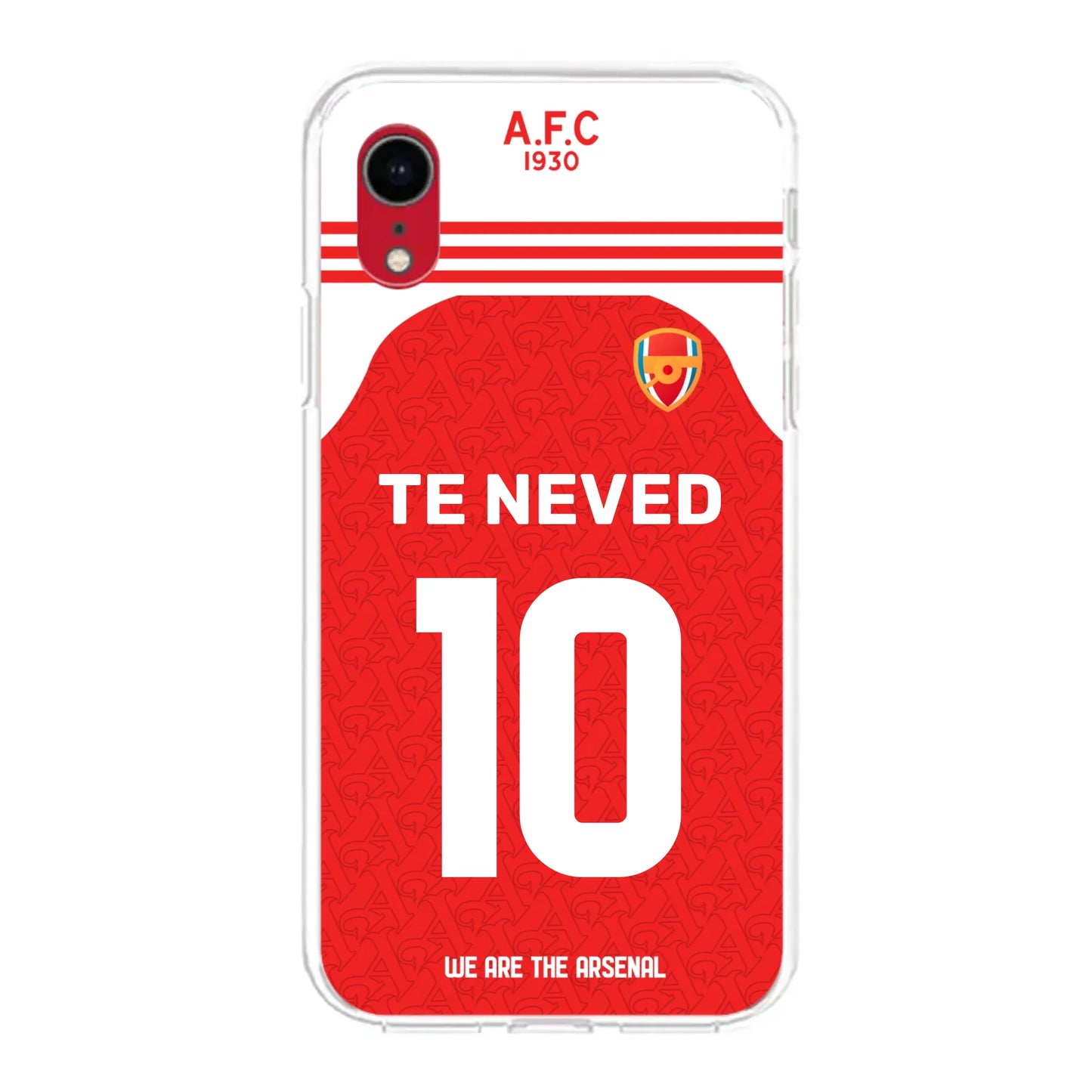 Arsenal 2025-26 egyedi neves telefontok