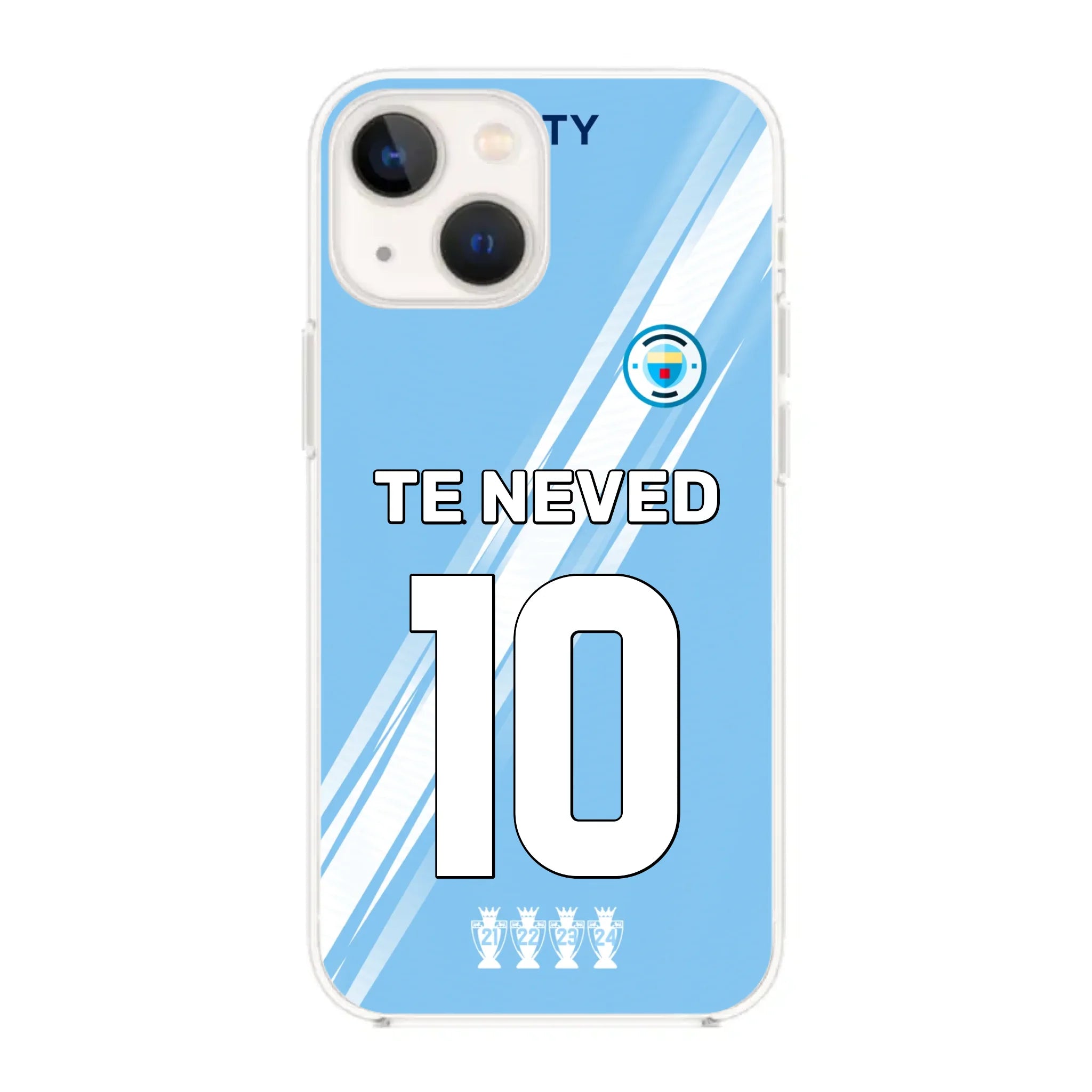 Man. City 2025-26 egyedi neves telefontok