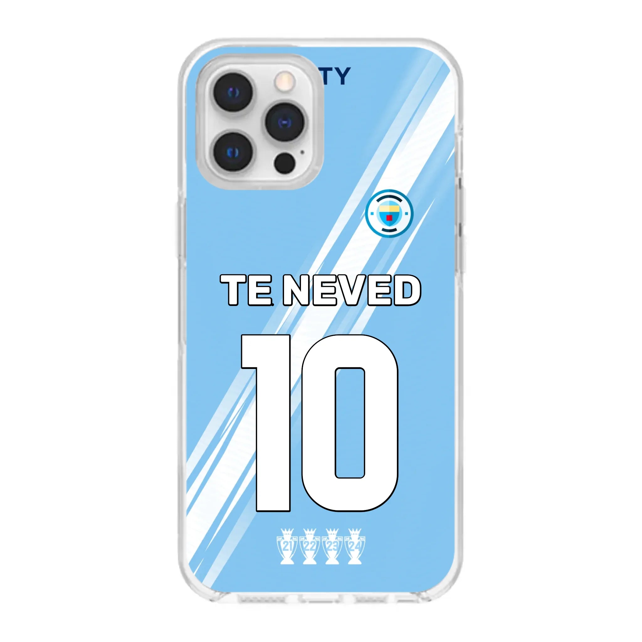 Man. City 2025-26 egyedi neves telefontok