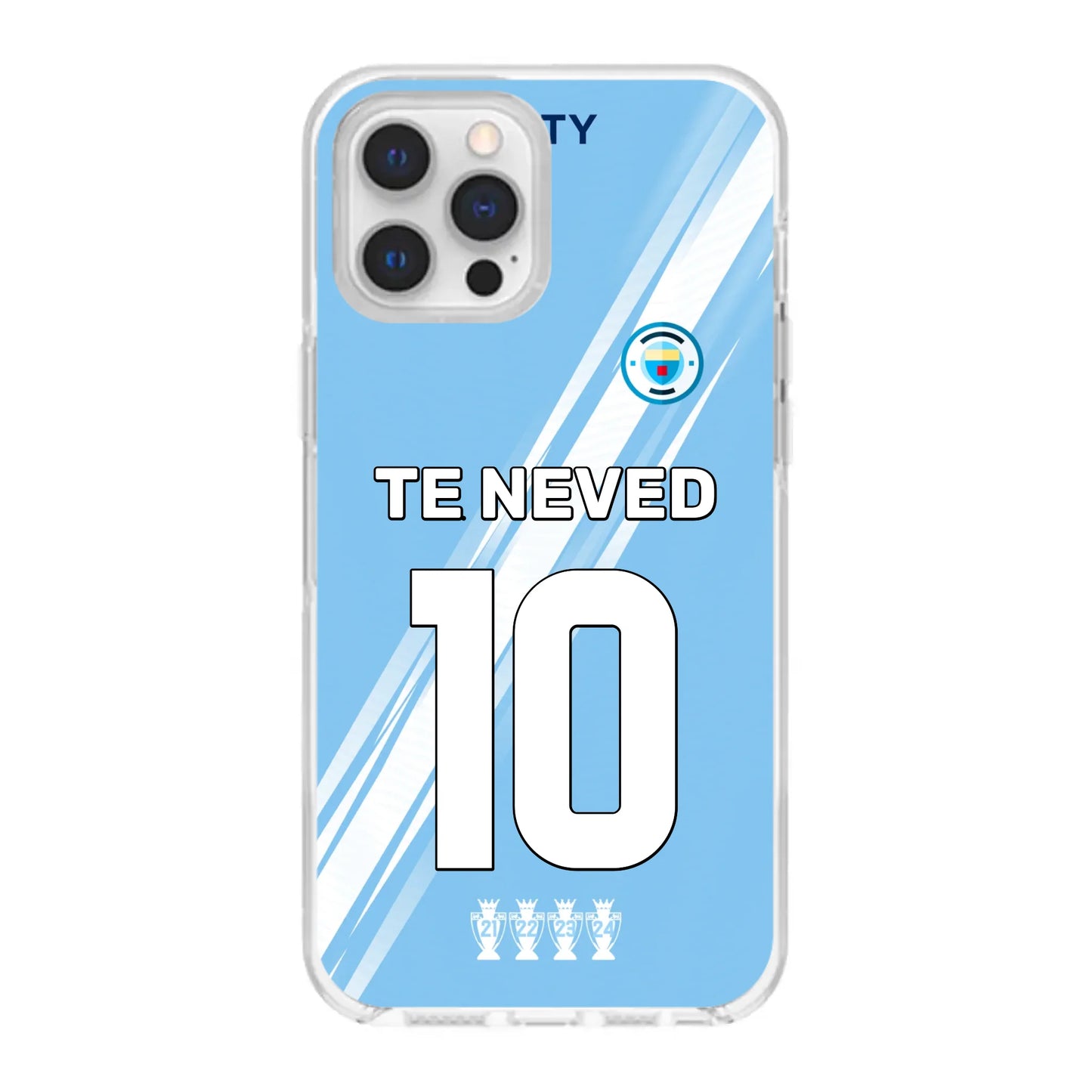 Man. City 2025-26 egyedi neves telefontok