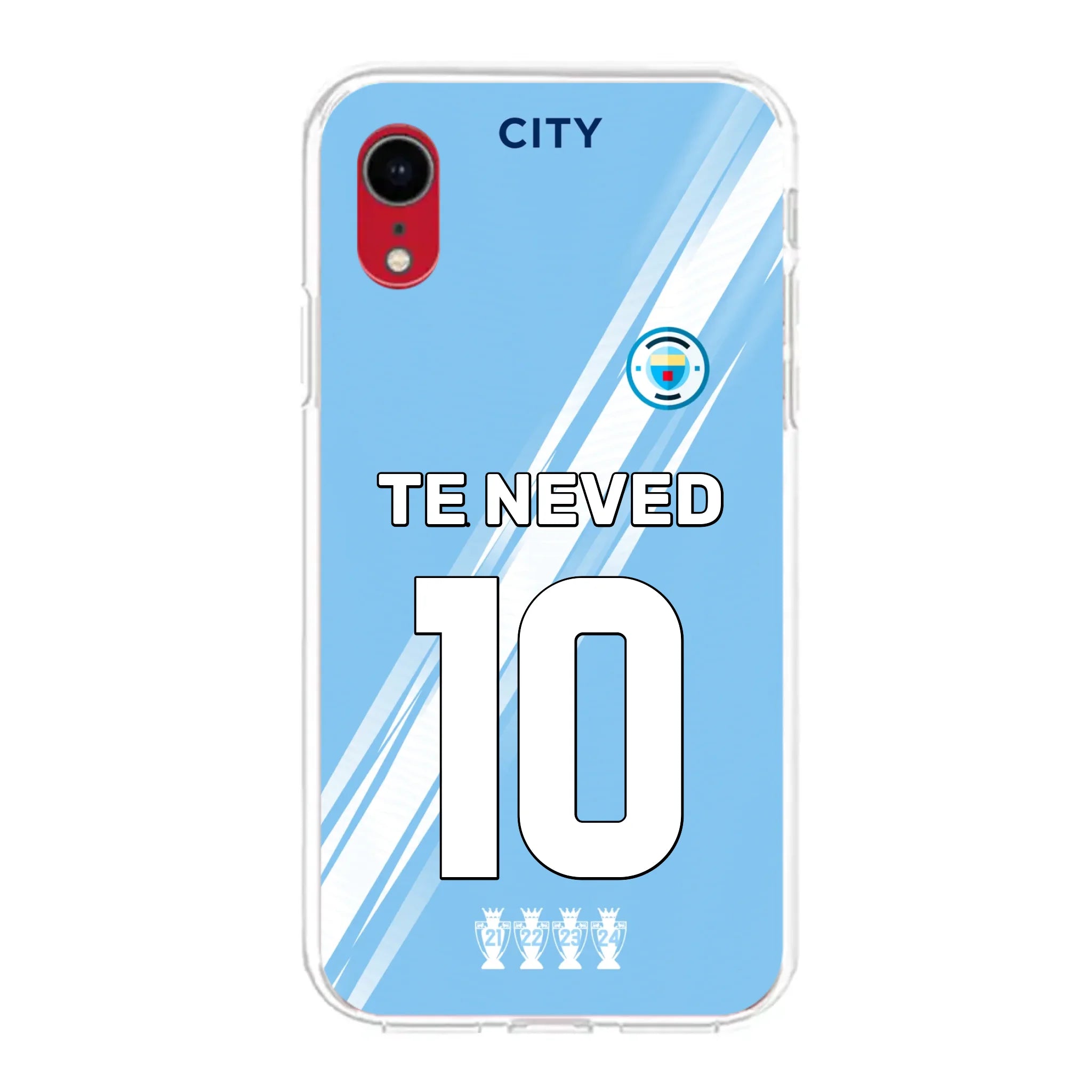 Man. City 2025-26 egyedi neves telefontok