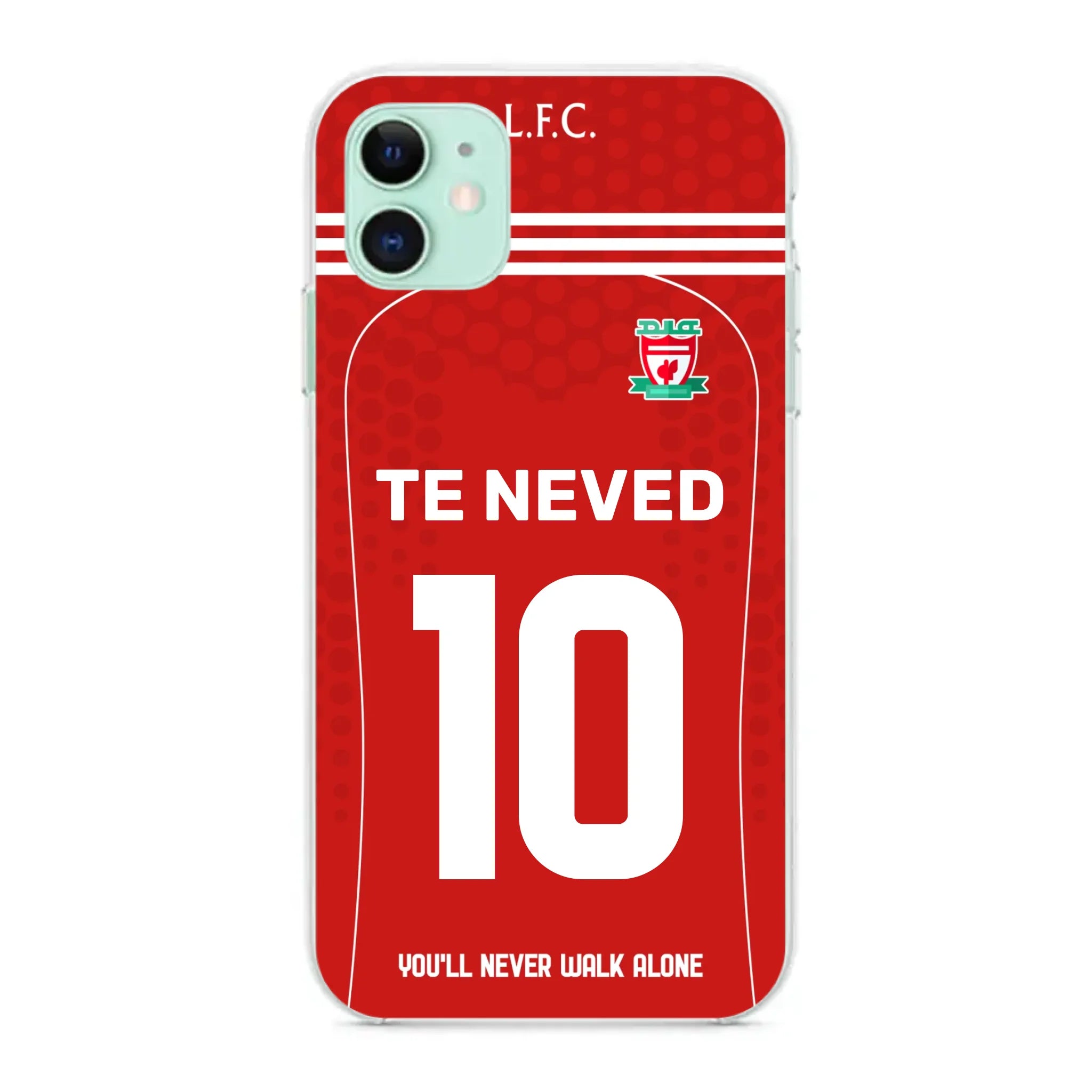 Liverpool 2025-26 egyedi neves telefontok