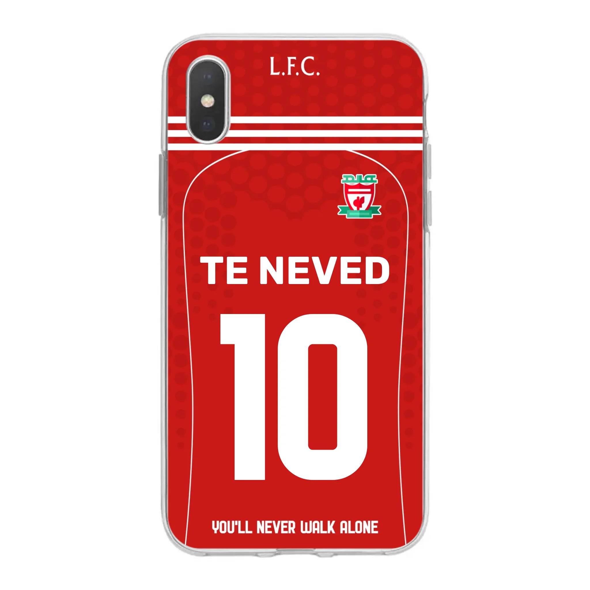 Liverpool 2025-26 egyedi neves telefontok