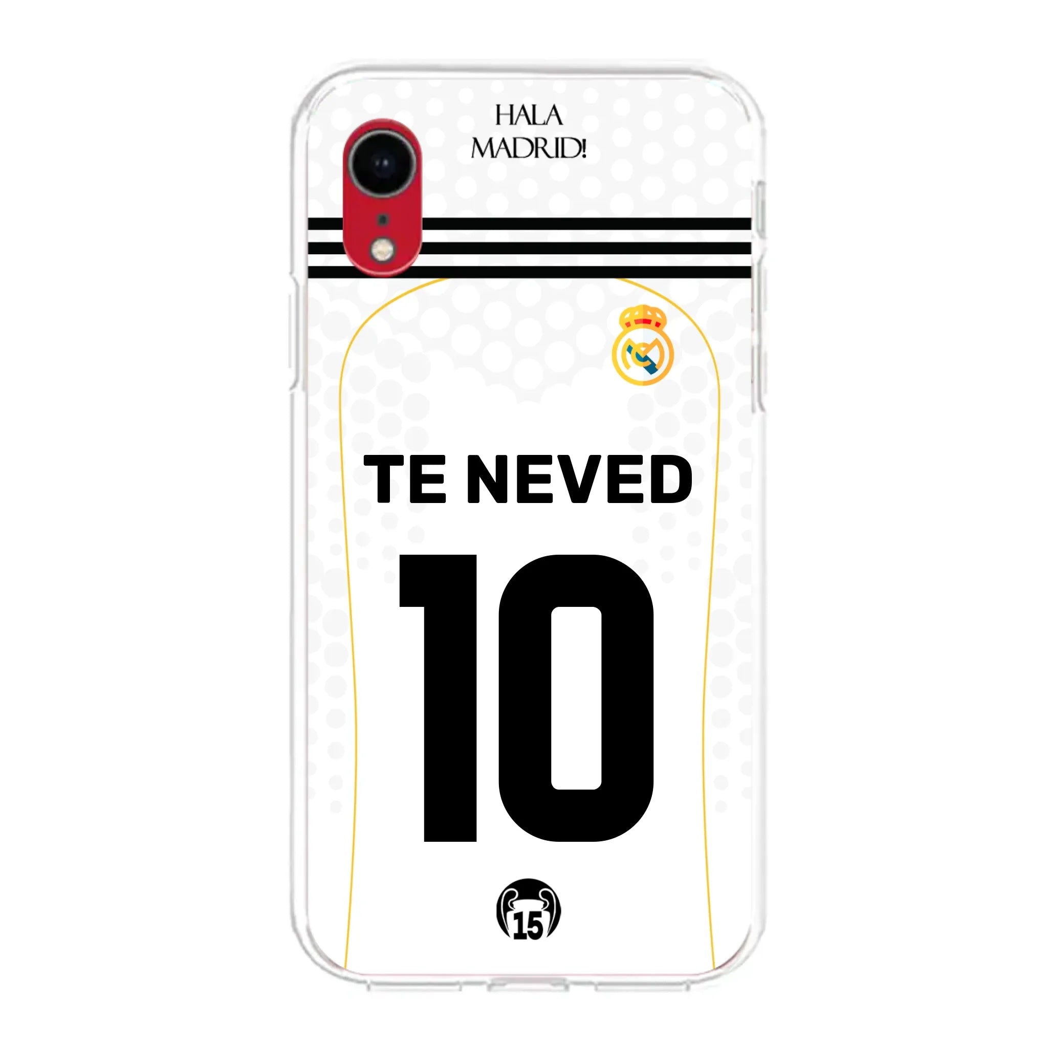 Real Madrid 2025-26 egyedi neves telefontok