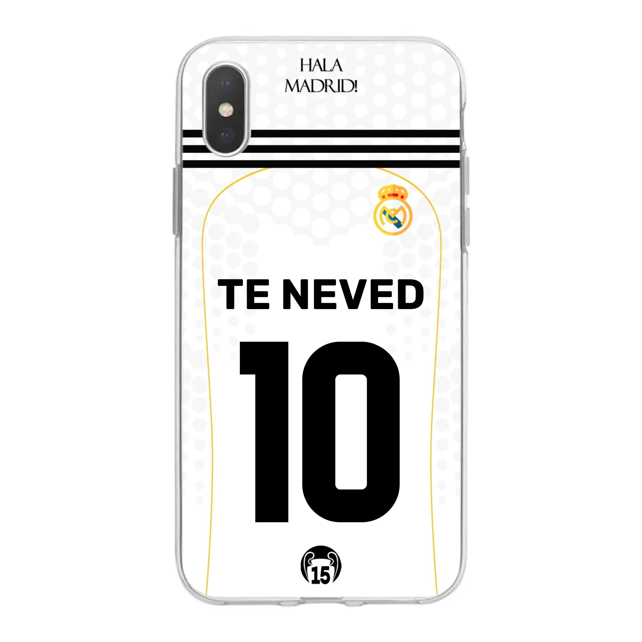 Real Madrid 2025-26 egyedi neves telefontok