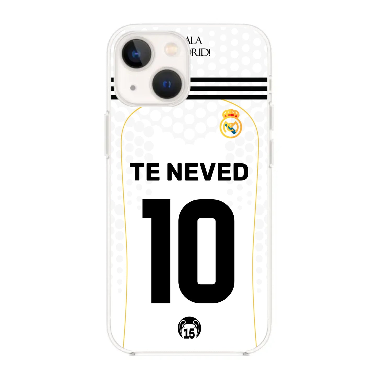 Real Madrid 2025-26 egyedi neves telefontok