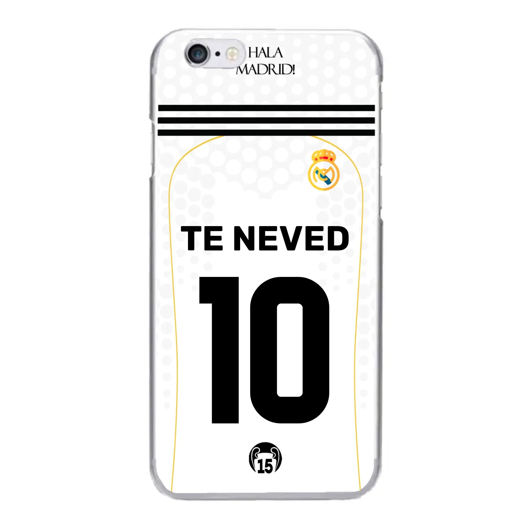 Real Madrid 2025-26 egyedi neves telefontok