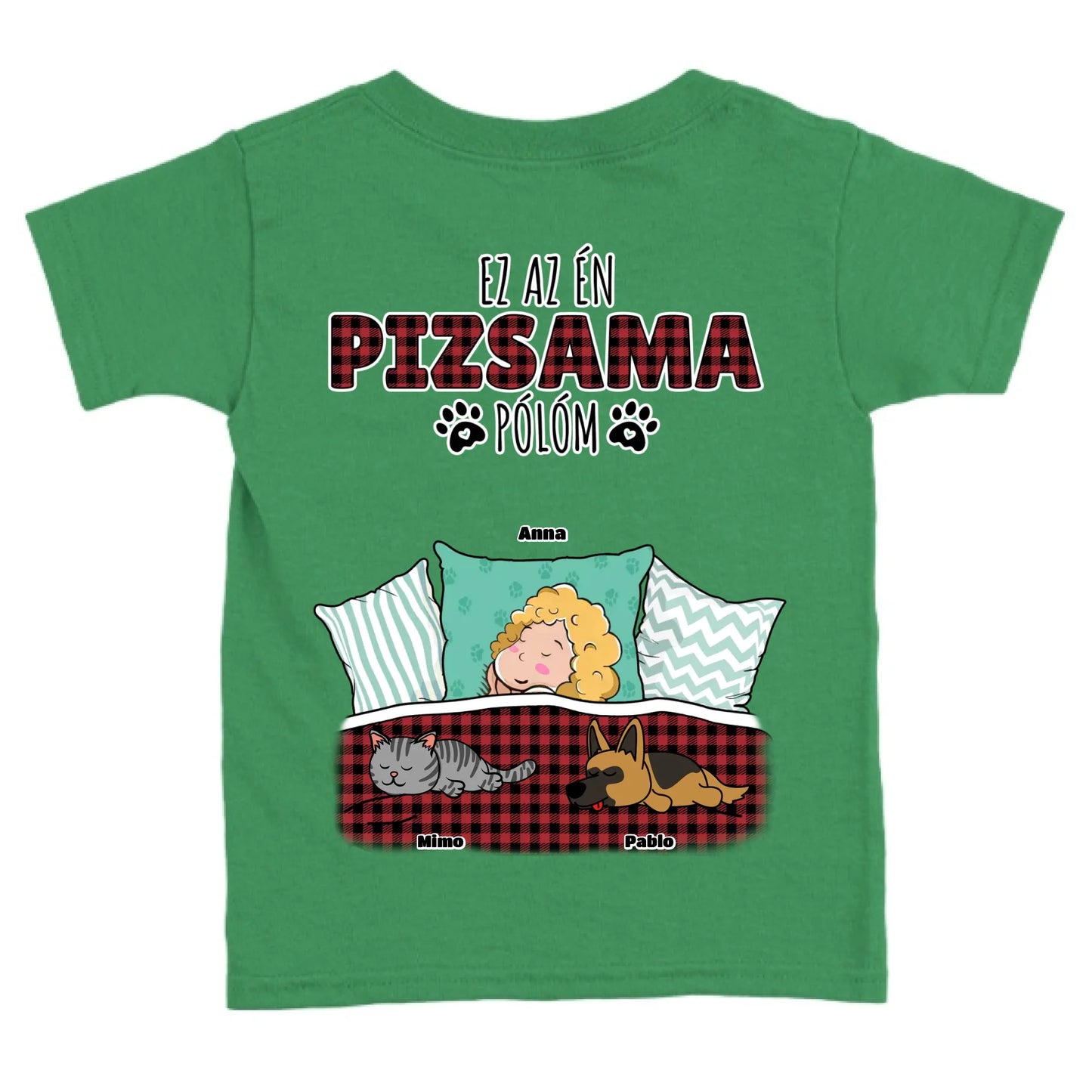 Hivatalos alvós póló egyedi gazdi és házi kedvenc design 4 - macska és kutya póló - női, férfi
