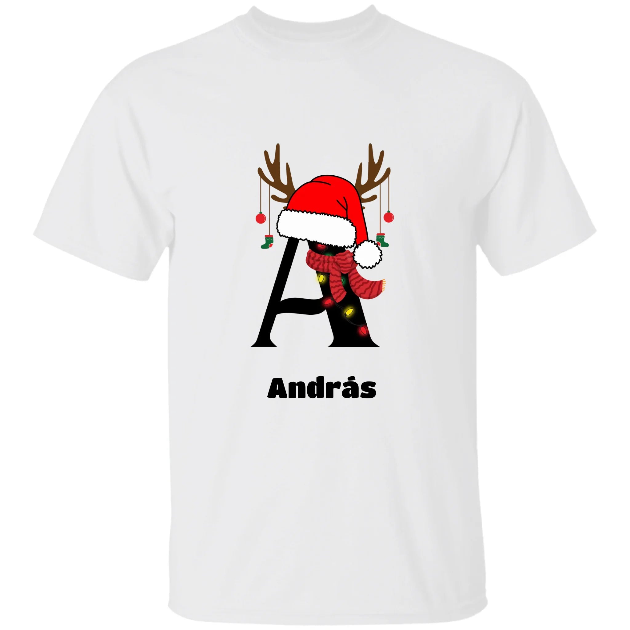 Egyedi monogramos és neves gyerek póló - sapis