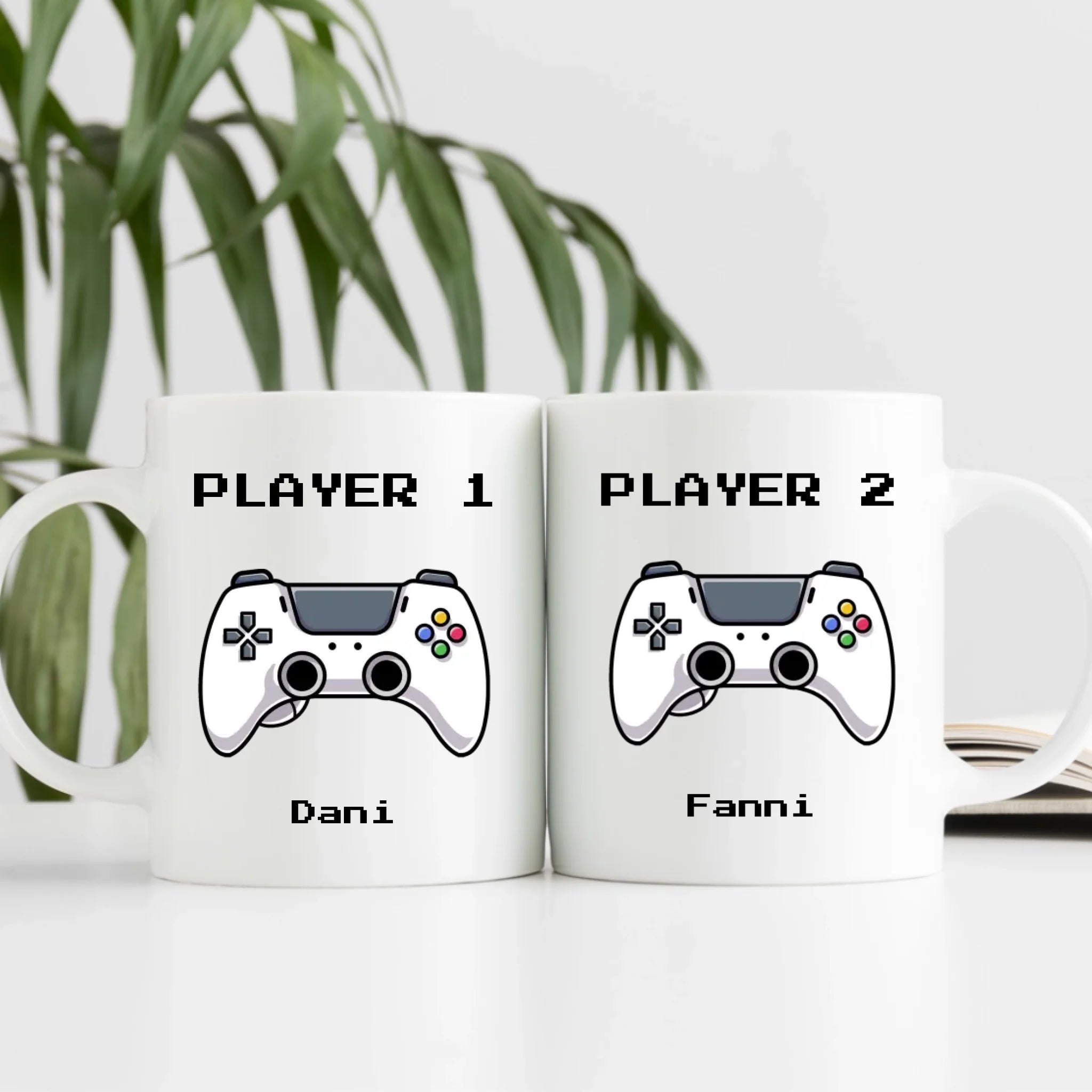 Player 1 Player 2 páros bögre (2db)