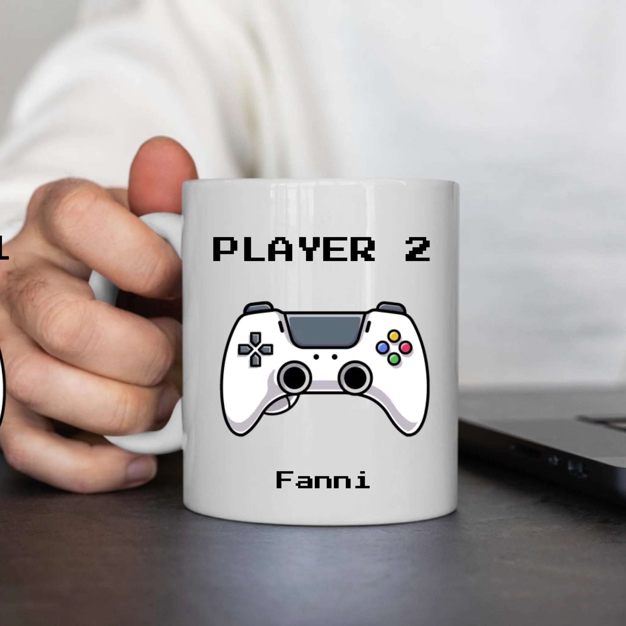 Player 1 Player 2 páros bögre (2db)